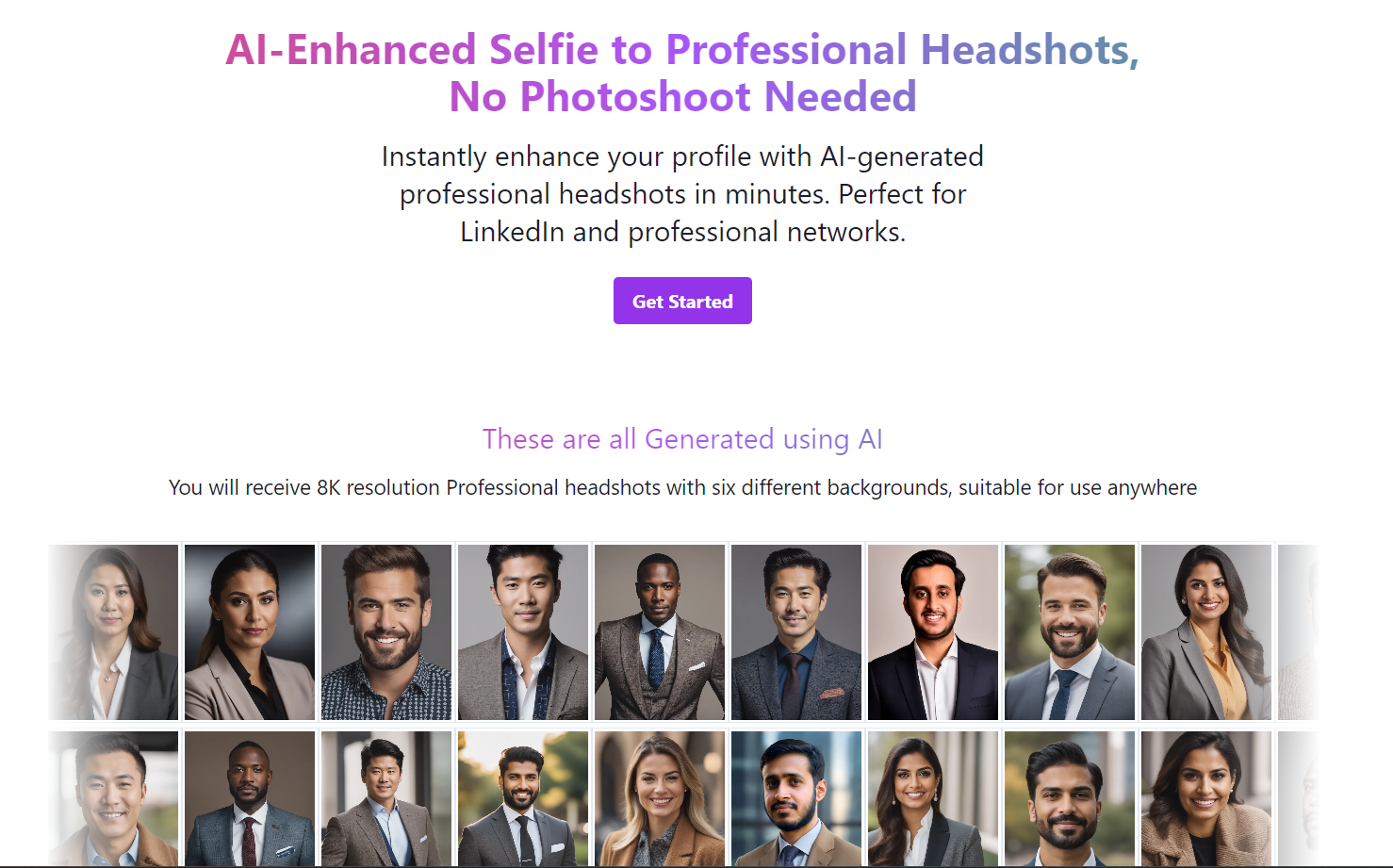 AIHeadshotMasters: Transform Your Look with Professional Headshots in Minutes